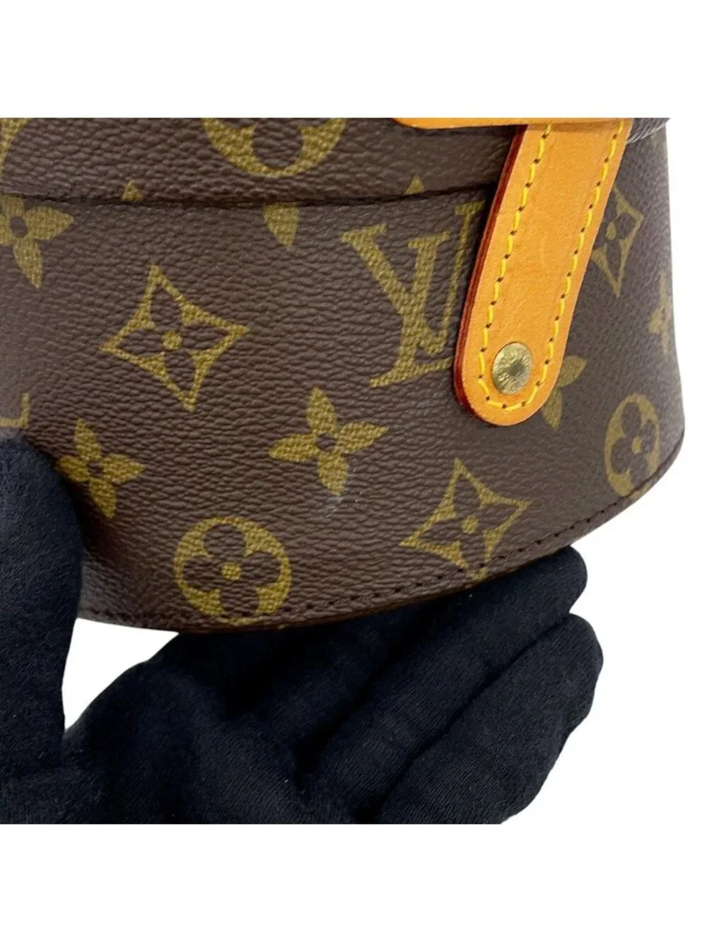 Louis Vuitton Monogram Brown Tool Case Container Handbag